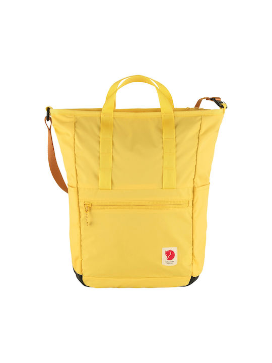 Fjallraven High Coast Totepack Ανδρικό Υφασμάτινο Σακίδιο Πλάτης Αδιάβροχο Κίτρινο 23lt