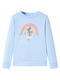 vidaXL Kids Sweatshirt Blue