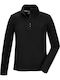 Kids Long-Sleeved Black Top