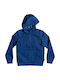 Wasserdicht Kinder Freizeitjacke mit Kapuze Blau