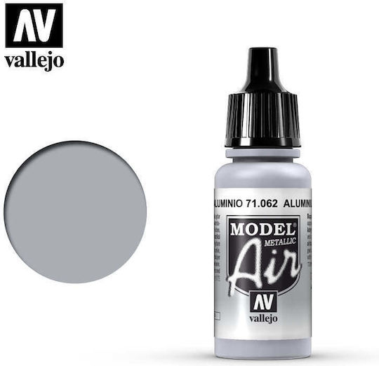 Acrylicos Vallejo Χρώμα Μοντελισμού Aluminum 17ml