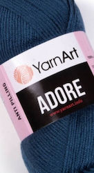 YarnArt Acrilyc Knitting Yarn Blue 280m 100gr