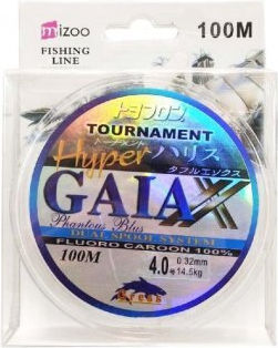 Gaia Fir de pescuit Fluorocarbon 100m / 0.32mm