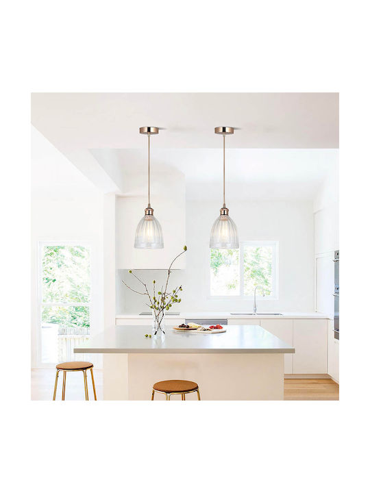 Alphab2b Pendant Light Bronze with Socket E27 15cm