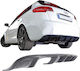 Motordrome Diffuser Αυτοκινήτου Πίσω Συμβατό με Audi A3 2008-2012