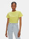 Pinko Damen T-shirt Yellow