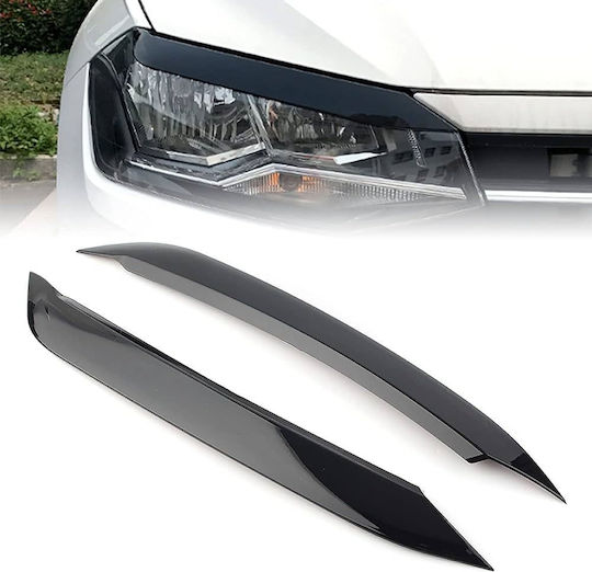 Front Headlights Eyebrows for Volkswagen Polo
