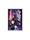 Disney Κουβέρτα Fleece Star Wars Μαύρο/μωβ 140x100εκ.