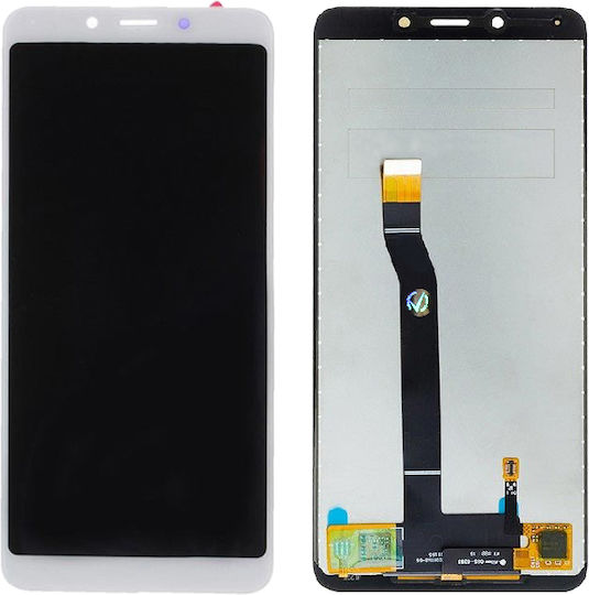 Screen with Touch Mechanism for Xiaomi Redmi 6A, Redmi 6 (White)