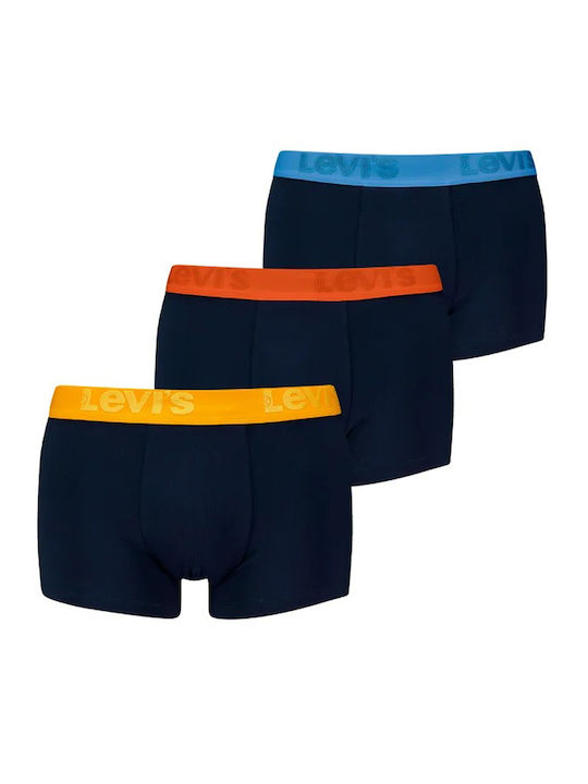 Levi's Men's Boxers Yellow/orange/blue with Patterns 3Pack