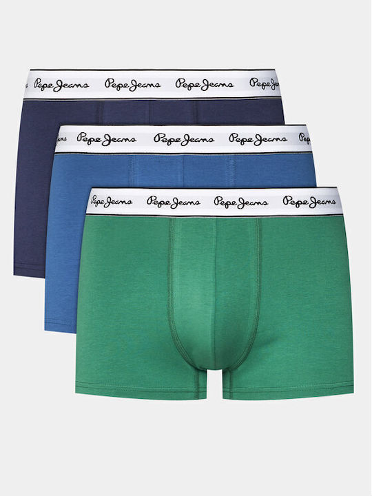 Pepe Jeans Men's Boxers Blue 3Pack