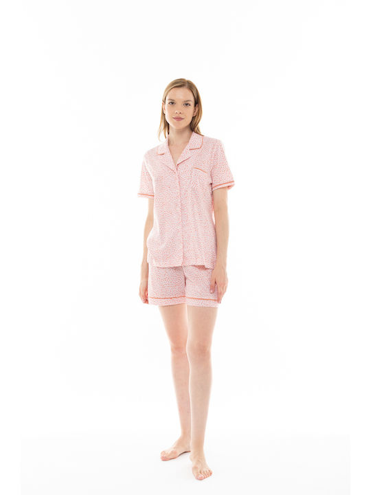 Pink Label Winter Damen Pyjama-Shorts Embrime