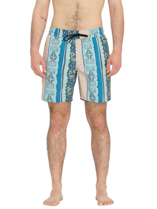 Volcom Herren Badebekleidung Shorts Colorful mit Mustern