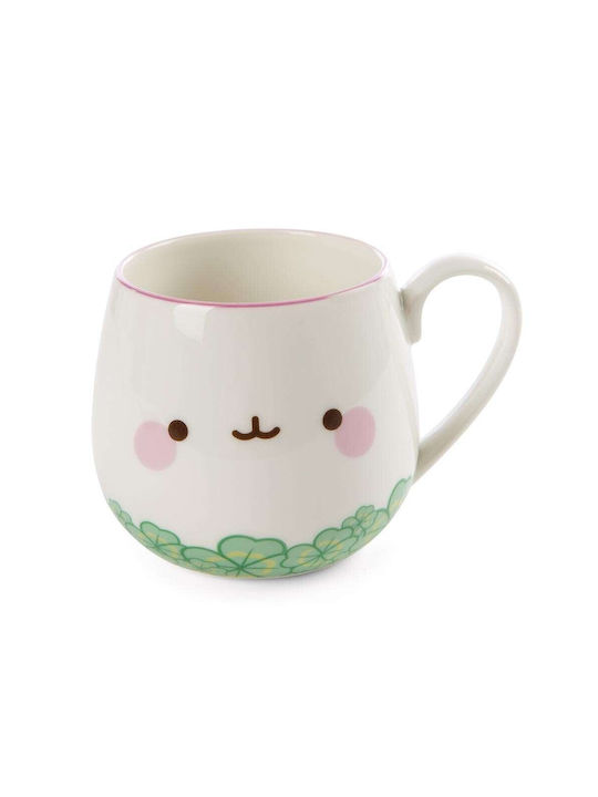 Nici Cană Ceramică Albă 400ml 1buc