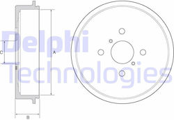 Delphi Brake Drums