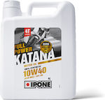 Ipone Katana Sintetic Ulei de motocicletă pentru motoare în patru timpi 10W-40 4lt