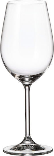 Bohemia Colibri Set Glasses for White Wine Crystal Goblet 350ml 6 Pieces