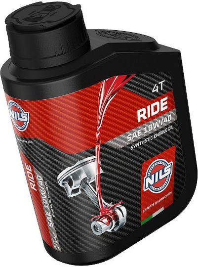 Nils 10W-40 Συνθετικό Λάδι Μοτοσυκλέτας για Τετράχρονους Κινητήρες 1lt