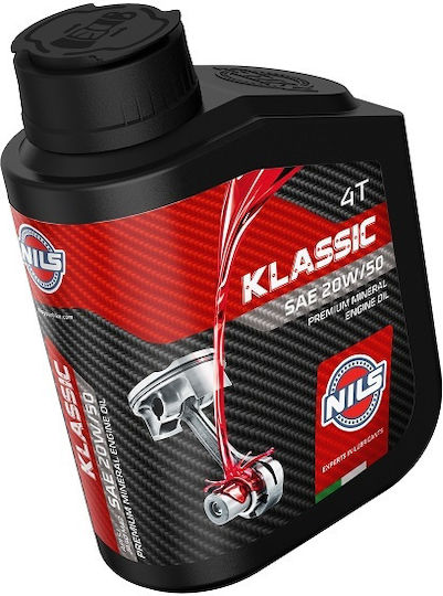 Nils Motorcycle Oil for Four-Stroke Engines 20W-50 1lt