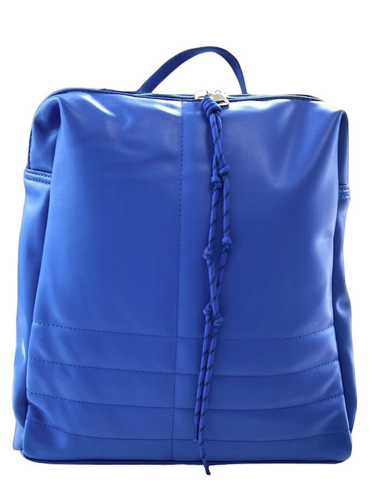 Damen Tasche Rucksack Blau