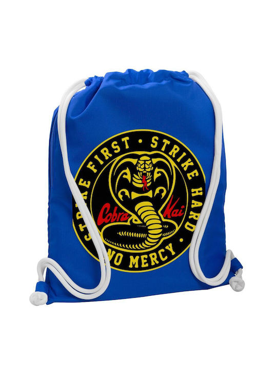 Koupakoupa Cobra Kai Strike First Dojo Gym Backpack Blue