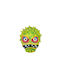 Carnival Mask Full Face Coronavirus Green