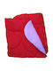 Isadore Lorraine Super King Steppdecke 220x240cm Rote/Lila 320 GSM