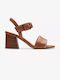 Clarks Leather Women's Sandals Brown