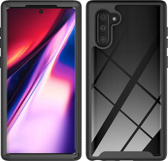 Starry Sky Solid Color Series Shockproof Back Cover Πλαστικό / Σιλικόνης Μαύρο (Galaxy Note 10)