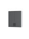 Modest Cabinet Wall Charcoal 60x32x72cm