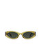 Meller Sonnenbrillen mit Gelb Rahmen und Grün Polarisiert Linse NE-PEAROLI