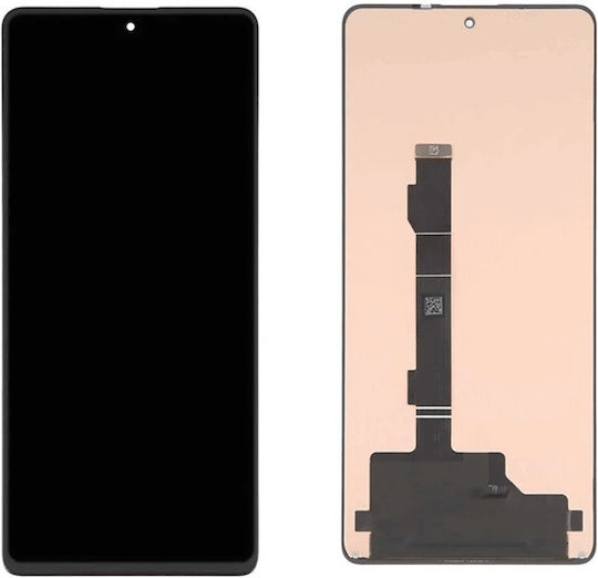 Екран Redmi Note със сензорен механизъм за Xiaomi Redmi Note 12 Pro Plus Черен