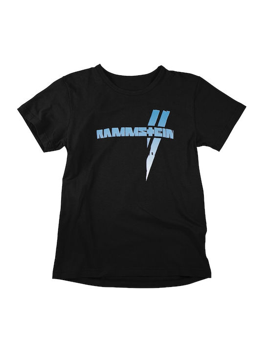 Softworld Rammstein Weisses Kreuz Blau T-shirt
