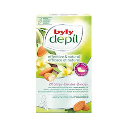 Byly Depil Ταινίες Αποτρίχωσης 20τμχ