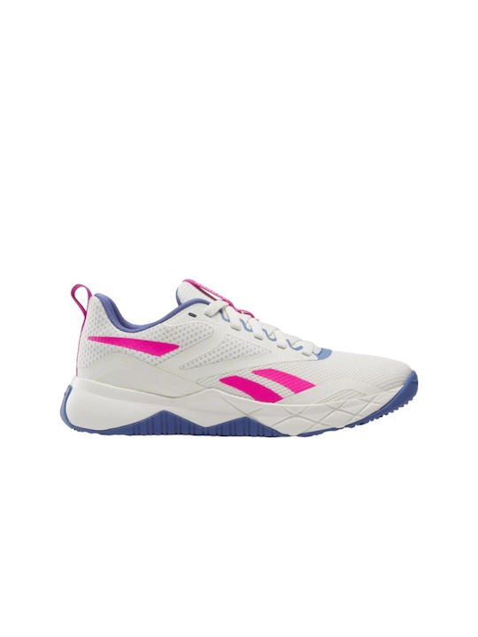 Reebok NFX Trainer Sport Shoes for Training & Gym Chalk