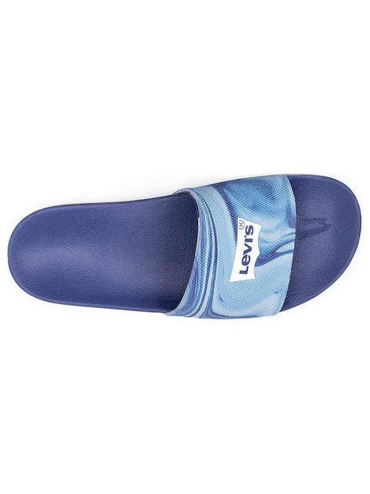 Levi's Men's Slides Blue