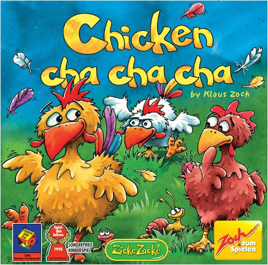 Joc de Societate Chicken Cha-Cha-Cha pentru 2-4 Jucători 4+ Ani (GER) Zoch Verlag