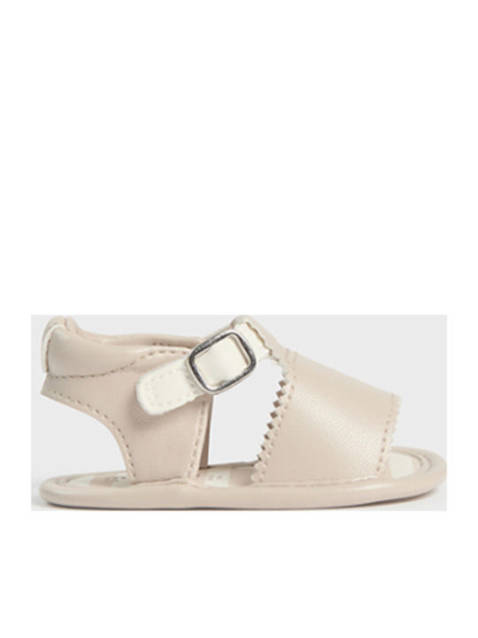 Mayoral Baby Sandals Beige