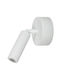 Gekas Single LED Warm White Spot in White Color
