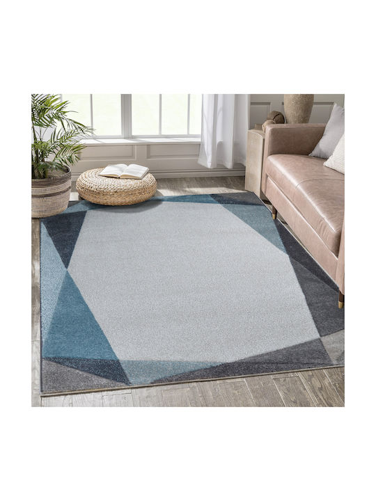 Saray Home Vegas Rug Rectangular Blue 02837139-blu