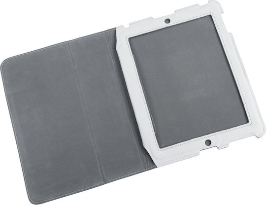 Quer Flip Cover Λευκή (Apple iPad 2)