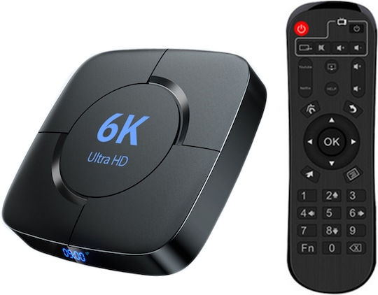 TV Box GEDA005696603AR 6K UHD with WiFi 4GB RAM and 64GB Storage Space with Operating System Android 12.0
