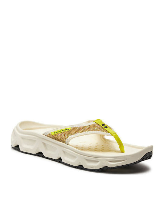 Salomon Reelax Break 6.0 Men's Flip Flops Beige