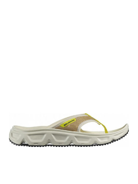 Salomon Reelax Break 6.0 Men's Flip Flops Beige