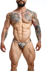 MOB Erotic Wear Dngeon Herren Jockstrap Gray