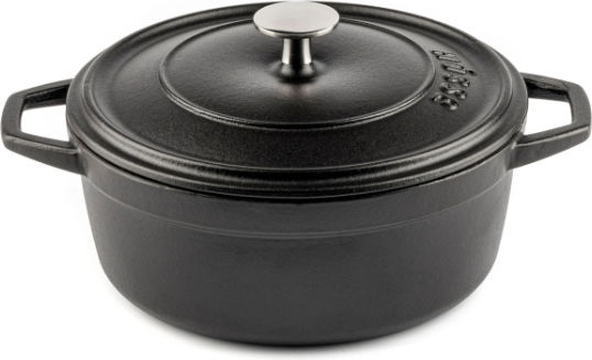 Hosse Solagio Дълбока Тенджера от Чугун 12см Black Onyx
