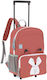 Laessig Trolley & Rucksack Schulranzen Trolley Grundschule Rot 12Liter