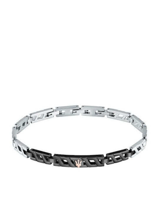 Maserati Armband aus Stahl