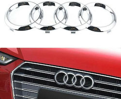 Race Axion Car Brand Logo Hood Audi A3 / A4 / A5 / A6 / A7 / Q2 / Q3 / Q5 / Q8 / TT