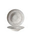 Güral Porselen Bilbao Arnim Plate Soup made of Porcelain White with Diameter 26cm